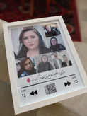 تابلو موزیکال کلاژ شش عکس سایز ۱۰*۱۵ تا ۲۰*۳۰ فاطیماعابدیان