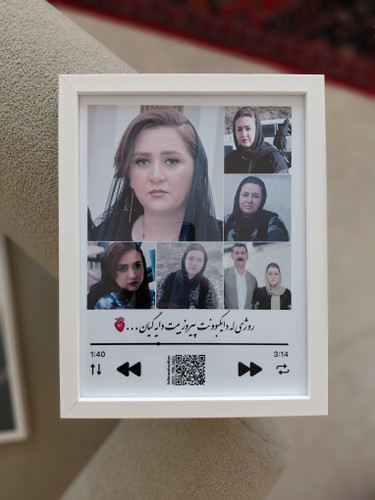 تابلو موزیکال کلاژ شش عکس سایز ۱۰*۱۵ تا ۲۰*۳۰ فاطیماعابدیان